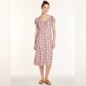 NO BOUNDARIES summer dress zipper back heart shaped neckline